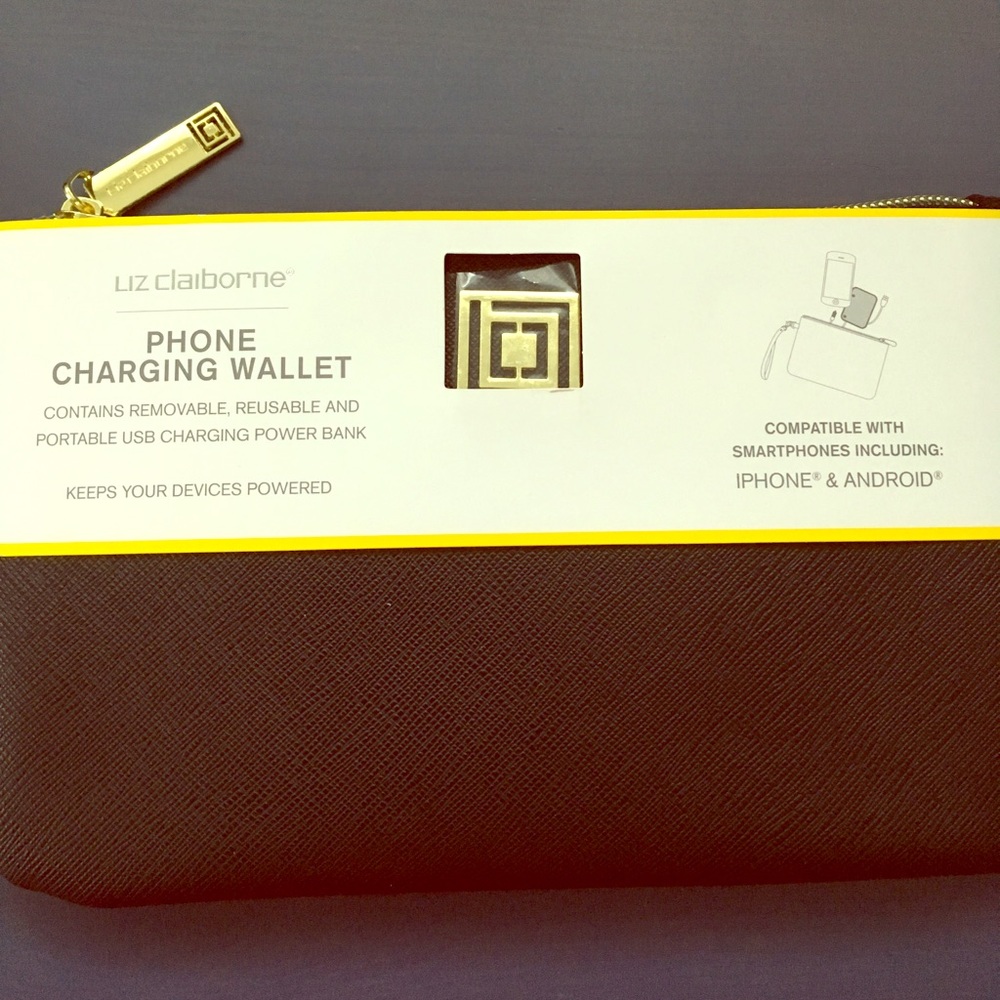 Phone Charging Wallet / Clutch
